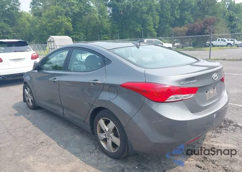 2013 Hyundai Elantra Gls z USA, uszkodzony, nr VIN 5NPDH4AEXDH199806